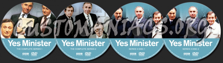 Yes Minister dvd label