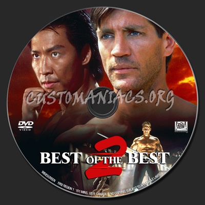 Best Of The Best 2 dvd label