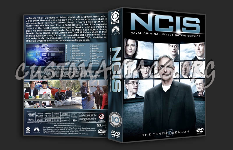 NCIS - Season 10 dvd cover