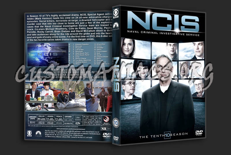 NCIS - Season 10 dvd cover