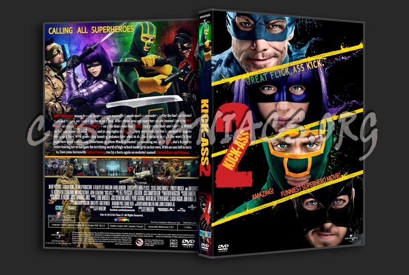 Kick-Ass 2 dvd cover