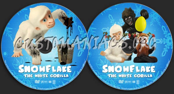 Snowflake: The White Gorilla dvd label