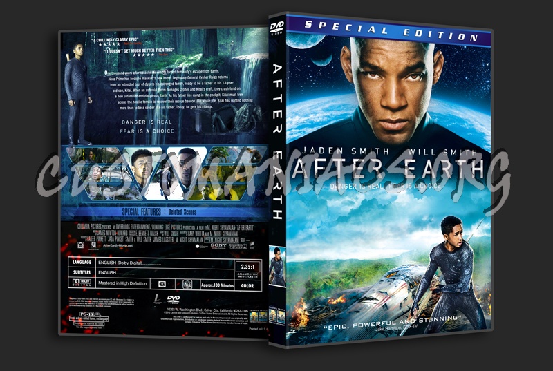 After Earth dvd cover