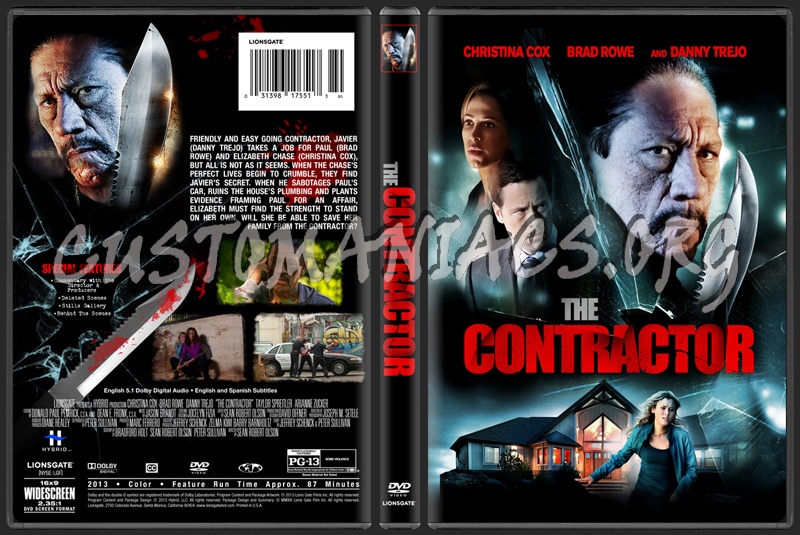 The Contractor (2013) dvd cover