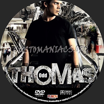 Odd Thomas dvd label