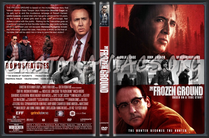 The Frozen Ground dvd cover