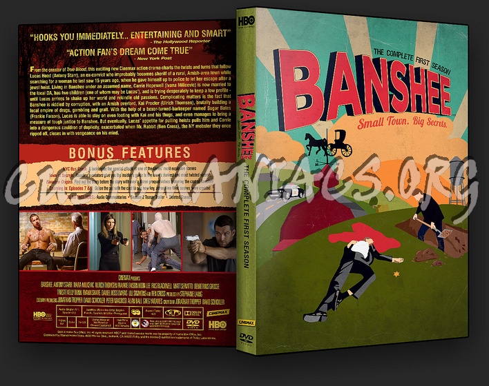 Banshee - Season 1 dvd cover