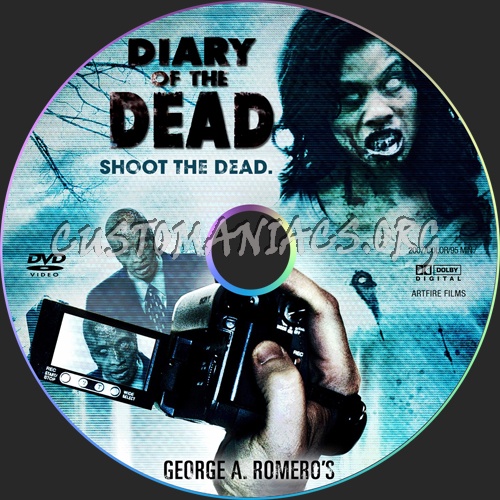 Diary of the Dead dvd label