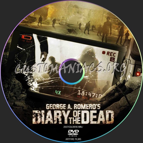 Diary of the Dead dvd label