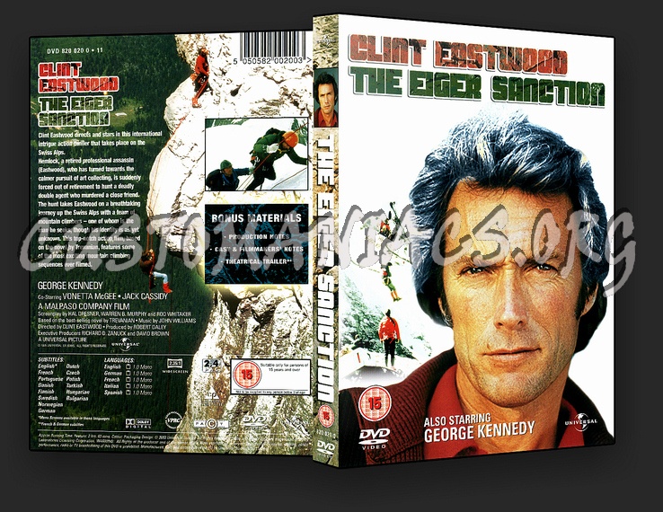 The Eiger Sanction dvd cover