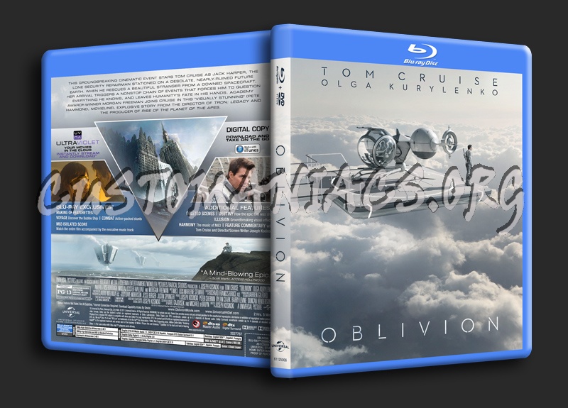 Oblivion blu-ray cover