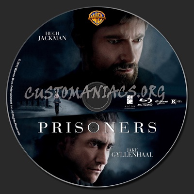 Prisoners blu-ray label