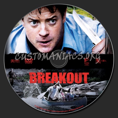 Breakout (2013) dvd label