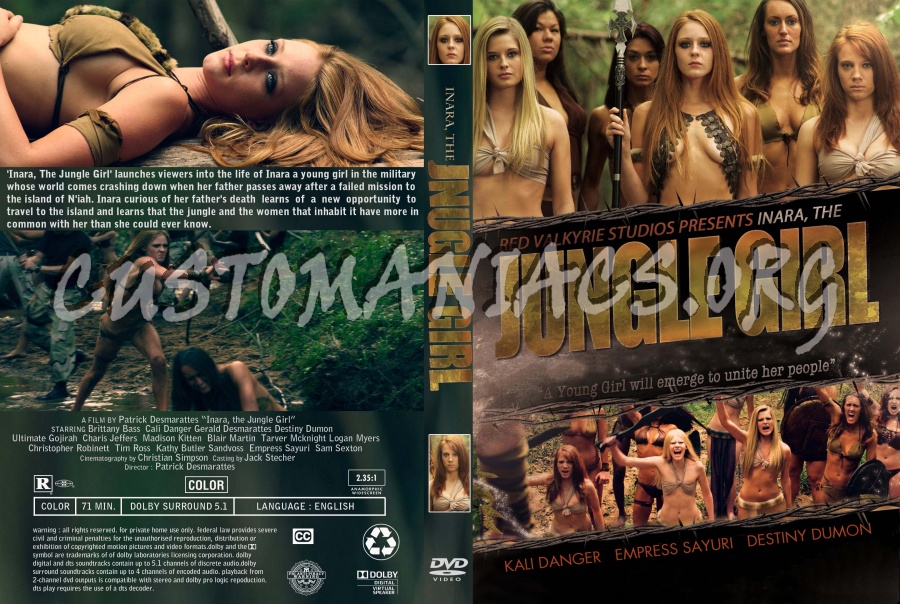 Inara, the Jungle Girl (2012) dvd cover