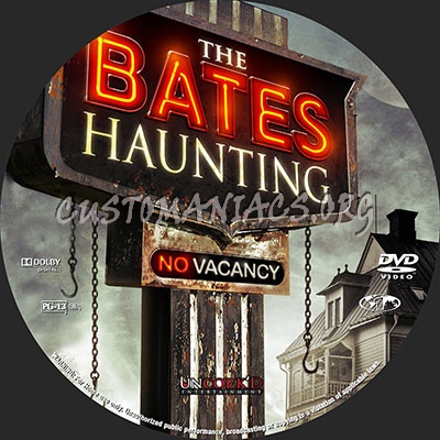 The Bates Haunting dvd label