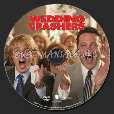 Wedding Crashers dvd label