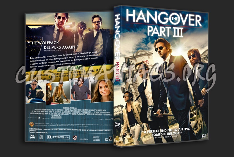 The Hangover Part III dvd cover