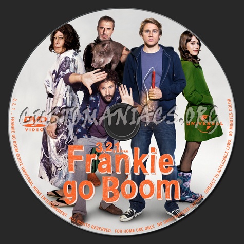 3,2,1 ... Frankie Go Boom dvd label