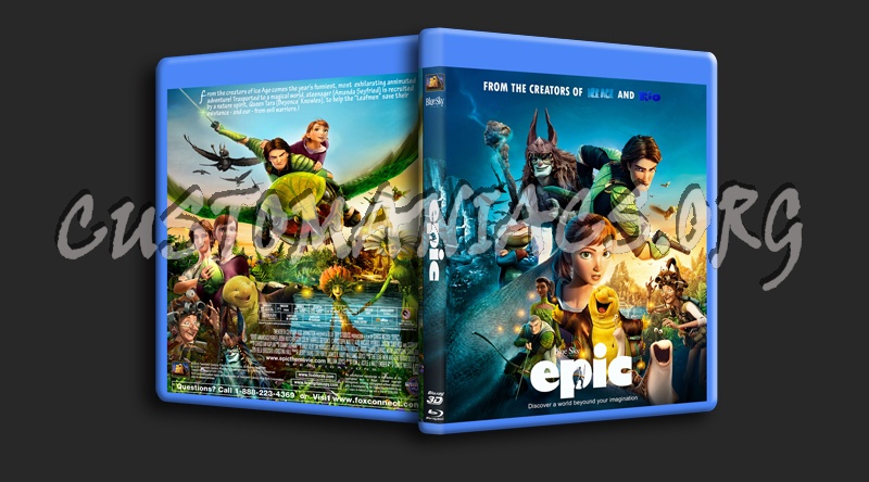 Epic blu-ray cover