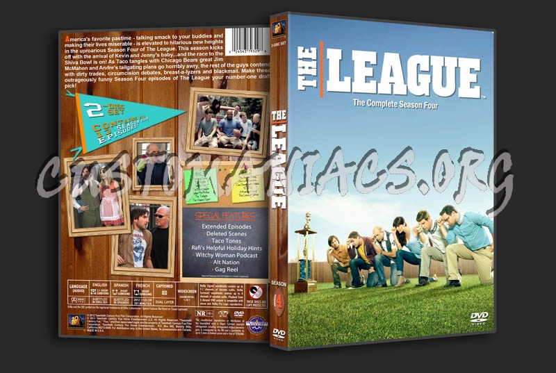 The League - Season 4 dvd cover