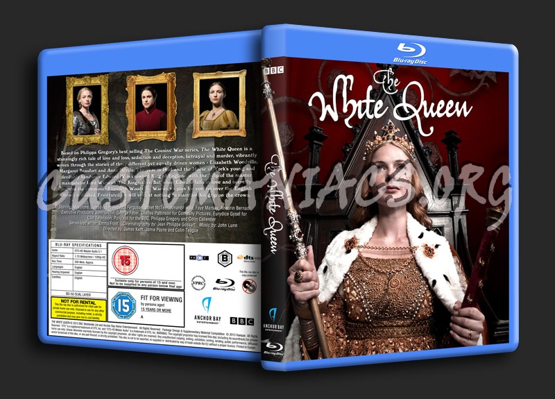 The White Queen blu-ray cover