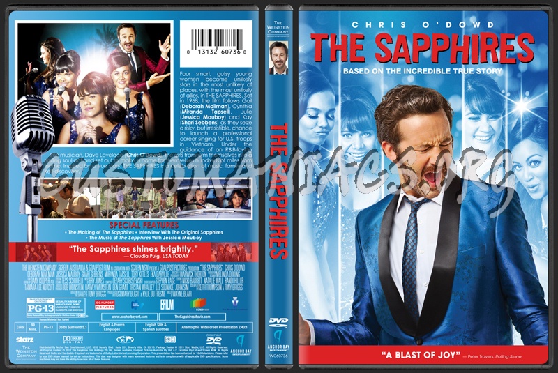 The Sapphires dvd cover