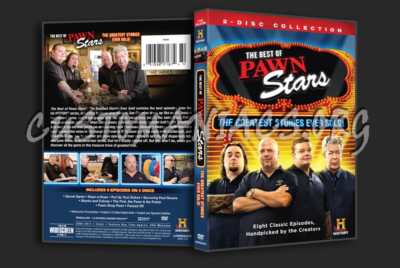 The Best of Pawn Stars dvd cover
