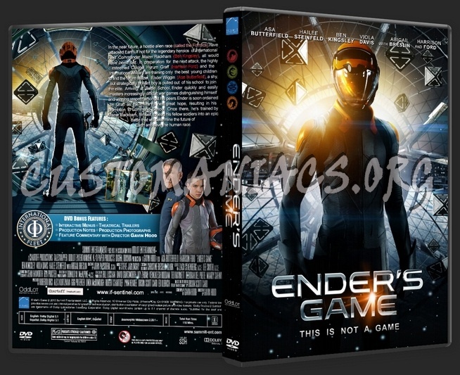 Ender's Game dvd cover