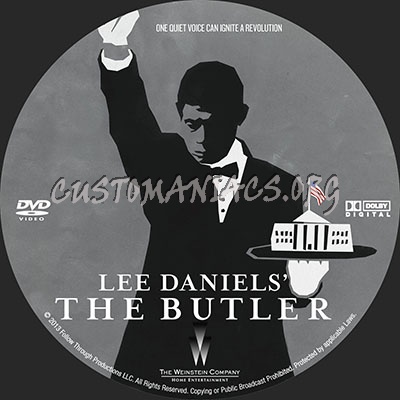 Lee Daniels: The Butler dvd label