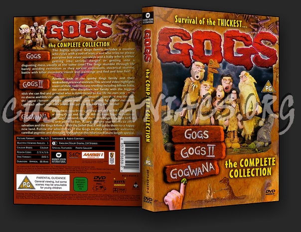 Gogs The Complete Collection dvd cover