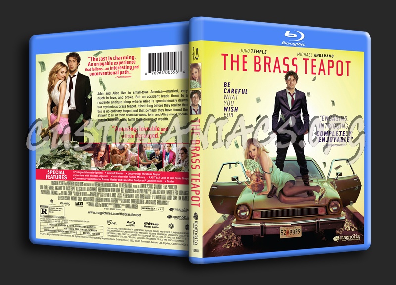 The Brass Teapot blu-ray cover