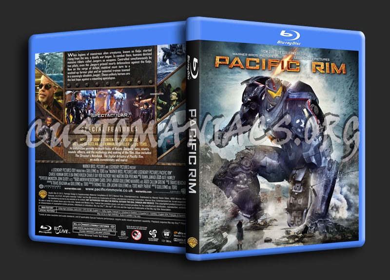 Pacific Rim blu-ray cover