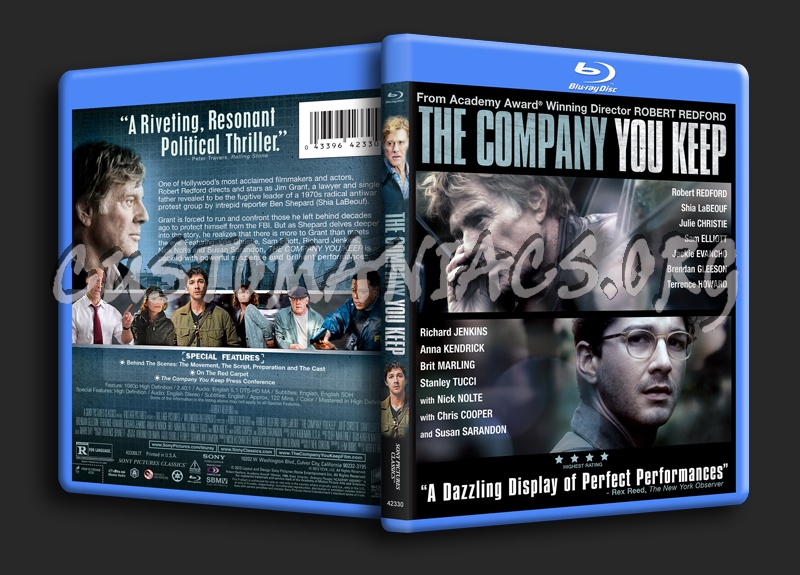 The Company You Keep blu-ray cover