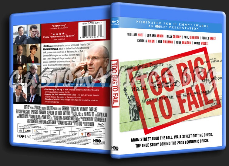 Too Big to Fail blu-ray cover