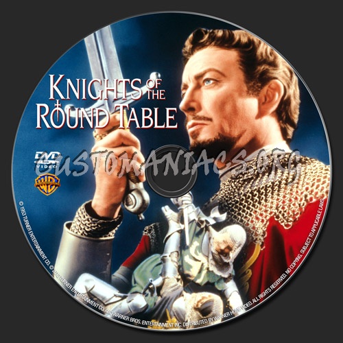 Knights of the Round Table dvd label