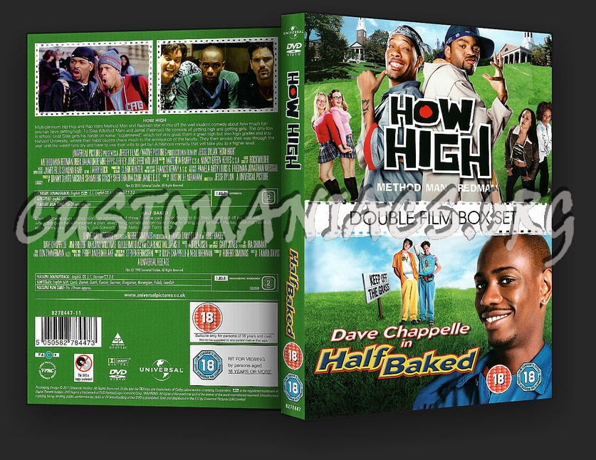 How High / Half Baked dvd cover