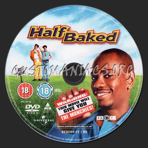 Half Baked dvd label