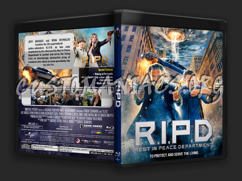 R.I.P.D. (RIPD Rest In Peace Department) blu-ray cover