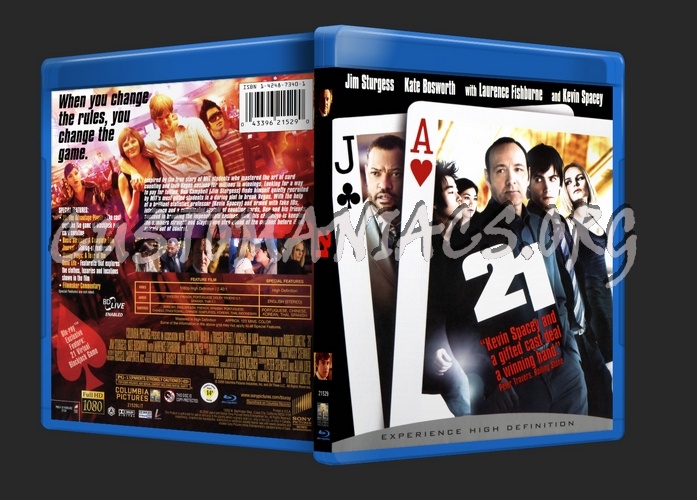 21 blu-ray cover