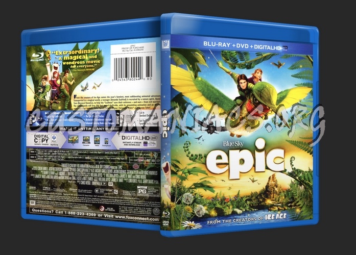 Epic blu-ray cover