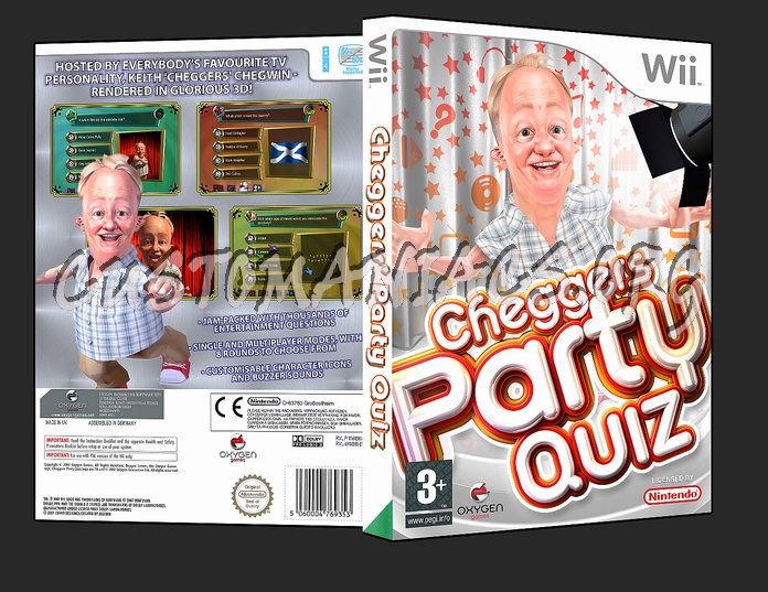 Cheggers Party Quiz dvd cover