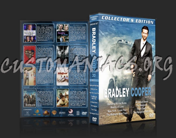 Bradley Cooper Collection - Set 1 dvd cover