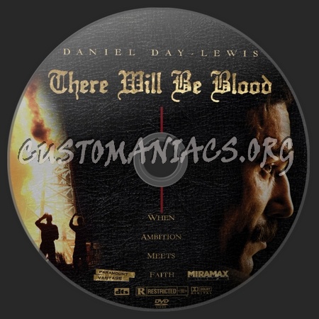 There Will Be Blood dvd label