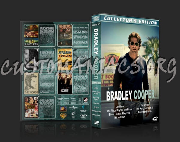 Bradley Cooper Collection - Set 2 dvd cover