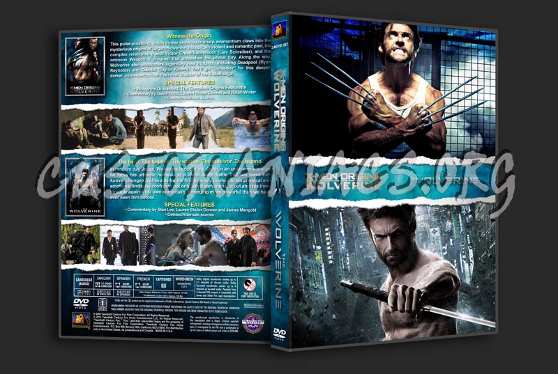 The Wolverine Double Feature dvd cover