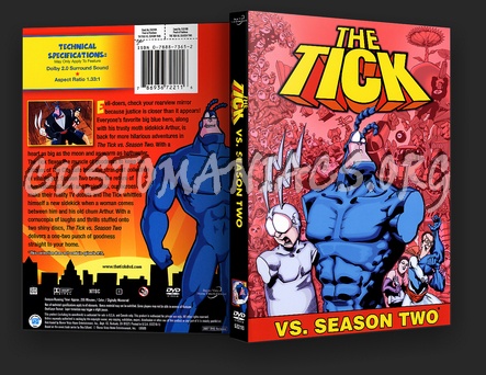 The Tick dvd cover - DVD Covers & Labels by Customaniacs, id