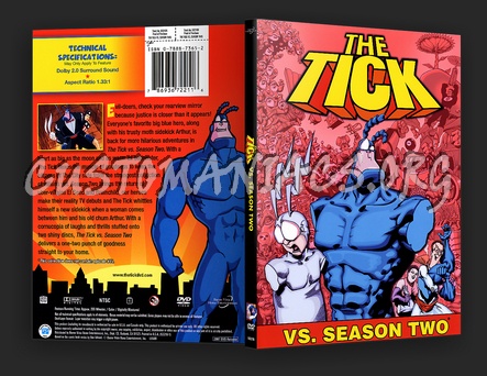 The Tick dvd cover