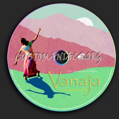 Vanaja dvd label