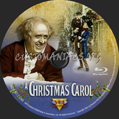 A Christmas Carol (1951) blu-ray label