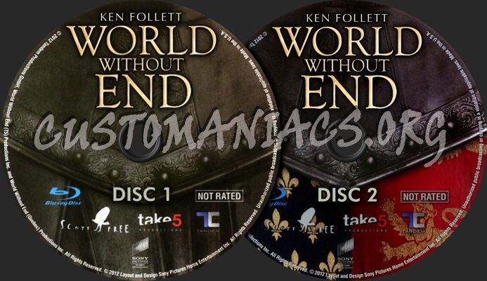 World Without End blu-ray label